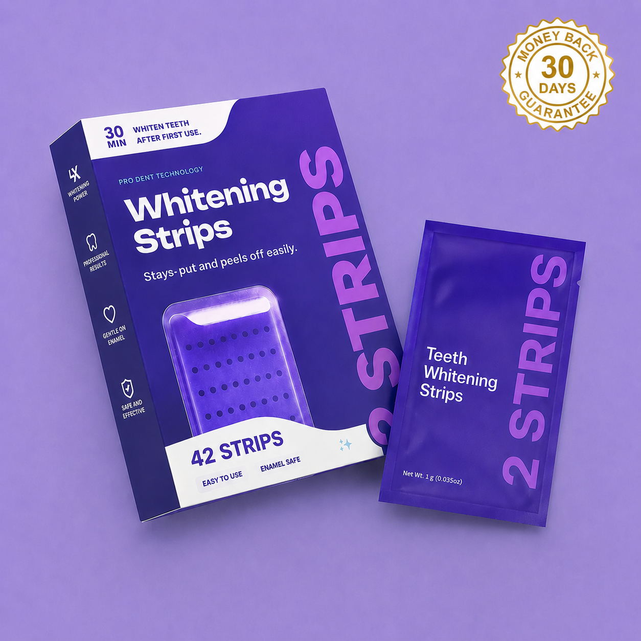 Purple Whitening Strips